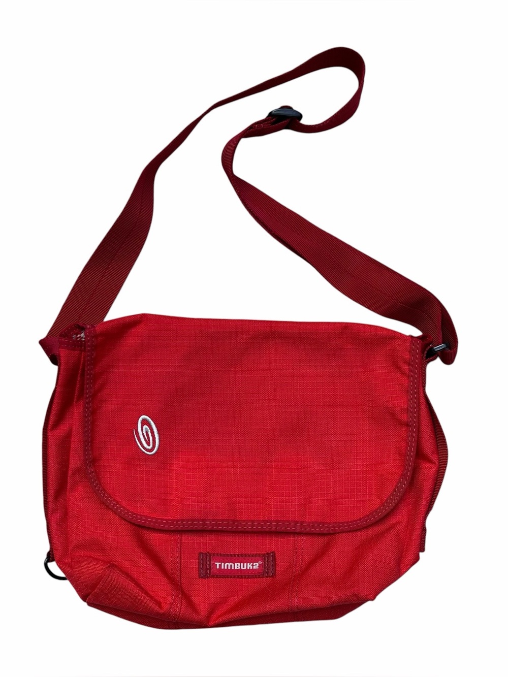 Timbuk2 Red Small Messenger Crossbody Bag Adjustable Strap Travel